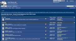 Desktop Screenshot of mini-forum.de